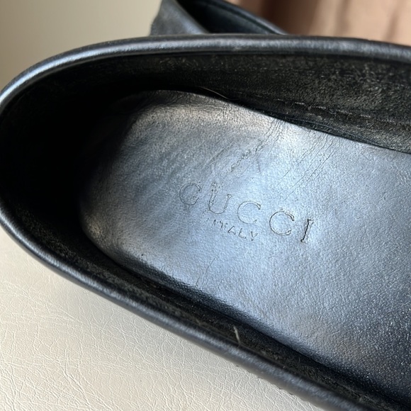 NOT FOR SALE. Gucci Loafers Black 6.5 Gold Hardware - Picture 11 of 16